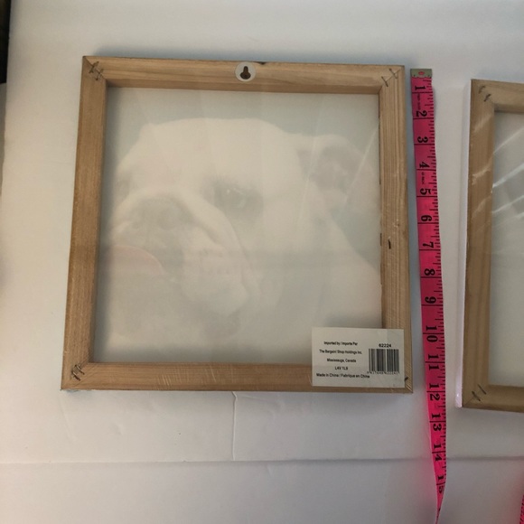 12” x 12” Dog Canvas Art Print Lot of 2 - Picture 8 of 10